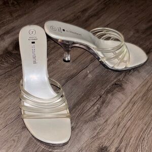 No Boundaries Y2K Women's Clear Heeled Sandals with lights